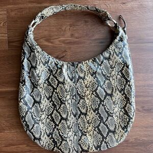 Hobo The Original Gabor Glamour Snake Leather Bag
